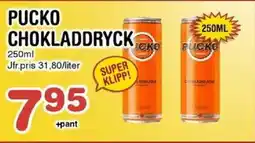 Nya Pulsen Pucko chokladdryck erbjuda