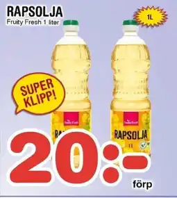 Nya Pulsen Fruity Fresh Rapsolja erbjuda