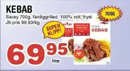 Nya Pulsen Saray Kebab erbjuda