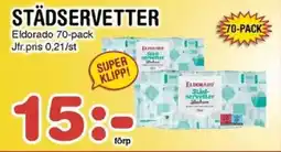 Nya Pulsen ELDORADO Städservetter erbjuda