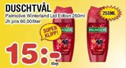 Nya Pulsen PALMOLIVE Duschtvål erbjuda
