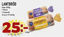 Nya Pulsen Fazer Lantbröd erbjuda