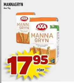 Nya Pulsen AXA Mannagryn erbjuda