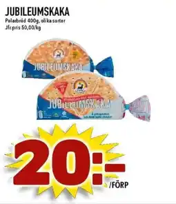 Nya Pulsen Polarbröd Jubileumskaka erbjuda