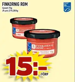 Nya Pulsen Garant Finkornig rom erbjuda