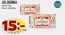 Nya Pulsen Garant Julskinka erbjuda