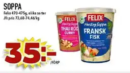 Nya Pulsen FELIX Soppa erbjuda
