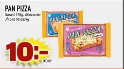 Nya Pulsen Garant Pan pizza erbjuda