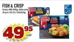 Nya Pulsen Findus Fish & crisp erbjuda