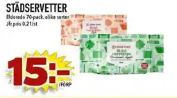 Nya Pulsen ELDORADO Städservetter erbjuda