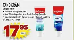 Nya Pulsen Colgate Tandkräm erbjuda