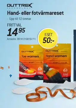 thansen Hand- eller fotvärmareset erbjuda