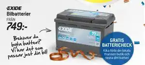 thansen Bilbatterier erbjuda