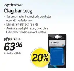 thansen Clay bar erbjuda