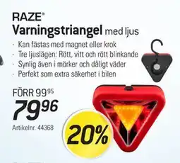 thansen Varningstriangel erbjuda