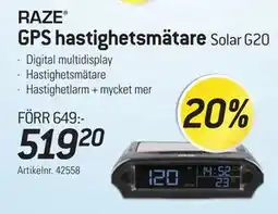 thansen GPS hastighetsmätare erbjuda