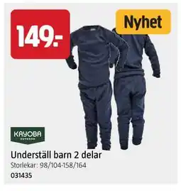 Jula Underställ barn 2 delar erbjuda
