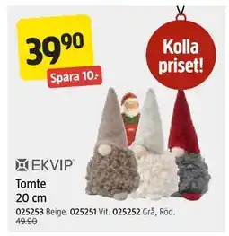 Jula Tomte 20 cm erbjuda