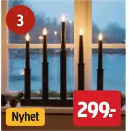 Jula Adventsljusstake LED 44 cm erbjuda