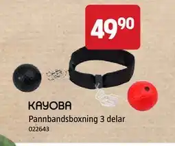 Jula Pannbandsboxning 3 delar erbjuda