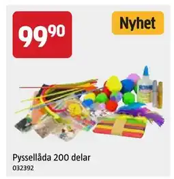 Jula Pyssellåda 200 delar erbjuda
