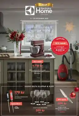 Electrolux Home KÖKSMASKIN MED 2 SKÅLAR erbjuda