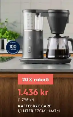 Electrolux Home KAFFEBRYGGARE erbjuda