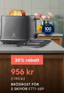 Electrolux Home BRÖDROST erbjuda