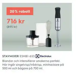Electrolux Home STAVMIXER erbjuda