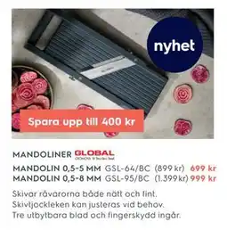 Electrolux Home MANDOLINER erbjuda