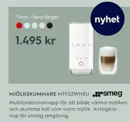 Electrolux Home MJÖLKSKUMMARE MFF02WHEU erbjuda