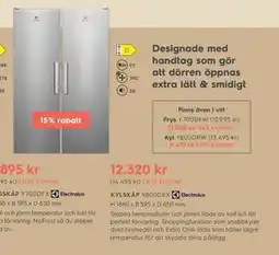 Electrolux Home KYLSKÅP erbjuda