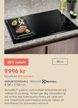 Electrolux Home INDUKTIONSHÄLL erbjuda