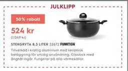 Electrolux Home STEKGRYTA 8,3 LITER erbjuda