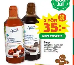 Stora Coop Sirap, Medlemspris erbjuda