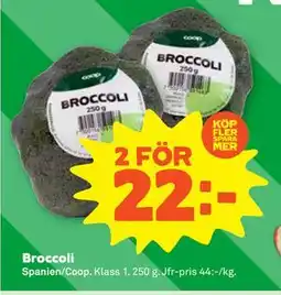 Stora Coop Broccoli erbjuda
