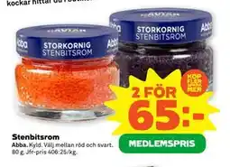 Stora Coop Stenbitsrom, Medlemspris erbjuda