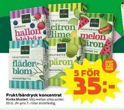 Stora Coop Frukt/bärdryck koncentrat erbjuda