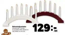 Stora Coop Adventsljusstake erbjuda