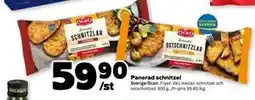 Stora Coop Panerad schnitzel erbjuda