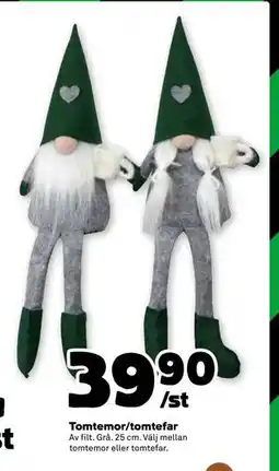Stora Coop Tomtemor/tomtefar erbjuda