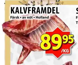 Matvärlden Tensta KALVFRAMDEL erbjuda