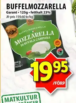 Matvärlden Tensta BUFFELMOZZARELLA erbjuda