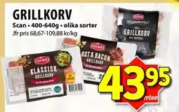 Matvärlden Tensta GRILLKORV erbjuda
