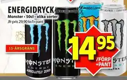 Matvärlden Tensta ENERGIDRYCK erbjuda