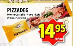 Matvärlden Tensta PIZZADEG erbjuda