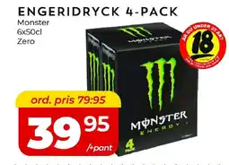 Matrix Butikerna Monster Engeridryck 4-pack erbjuda
