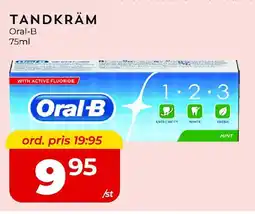 Matrix Butikerna Oral-B Tandkräm erbjuda