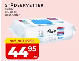 Matrix Butikerna Sleepy Städservetter erbjuda