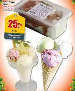 Extra Mjällby Stormarknad Otto glass erbjuda